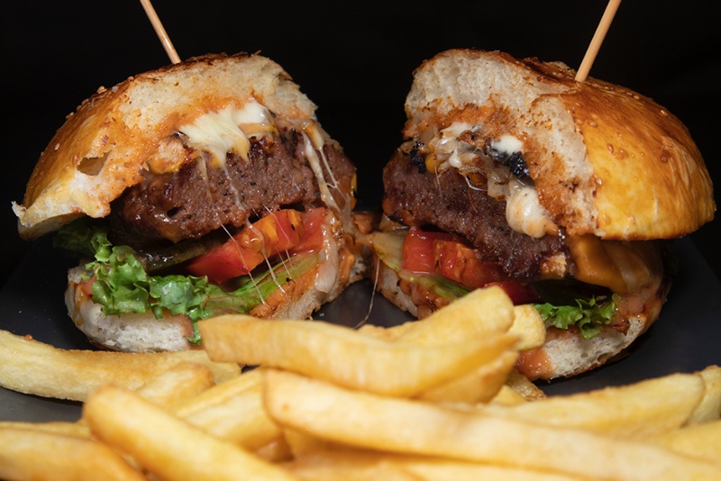 Mantarlı Teras Cheese Burger (150 gr.)